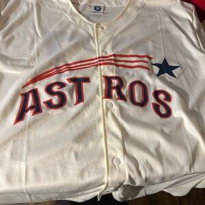XL Astros women’s jersey 100% polyester